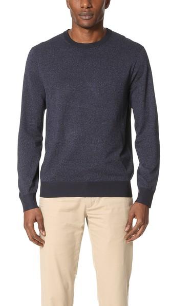 Club Monaco Colorblock Sport Crew Sweater