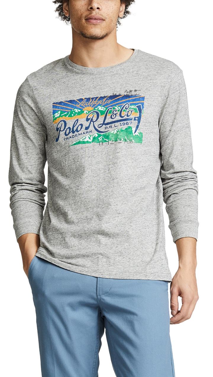 Polo Ralph Lauren Long Sleeve Classic Fit Tee