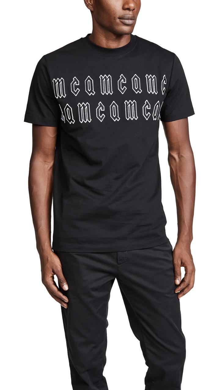 Mcq Alexander Mcqueen Short Sleeve Crew