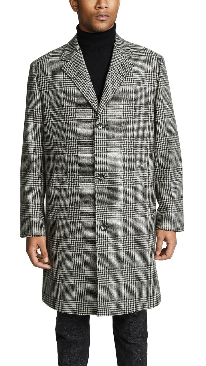 J Crew Ludlow Glenplaid Topcoat