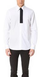Marni Long Sleeve Shirt With Contrast Placket