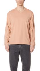 Our Legacy Regular Long Sleeve V Neck Tee