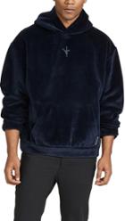 Alexander Wang Bonded Velour Hoodie