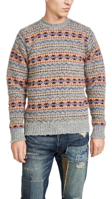 Howlin Running Out Of Space Fair Isle Sweater