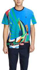 Polo Ralph Lauren Sailing Print T Shirt