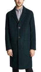 Ami Three Button Coat