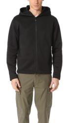 Vince Patch Pocket Square Hoodie