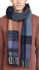 Begg Co Boucle Crosstown Oversized Scarf