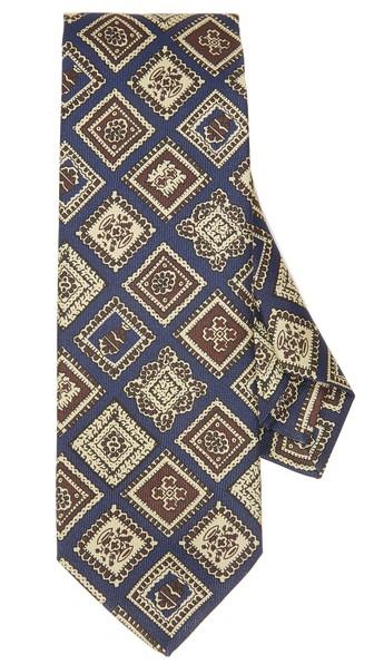 Drake S Square Motif Tie