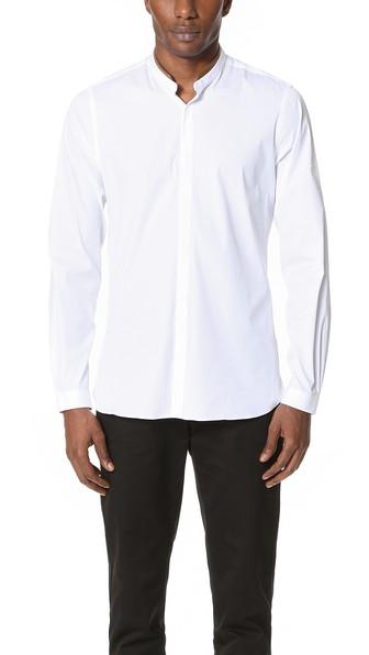 The Kooples Band Collar Dress Shirt