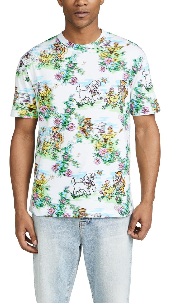 Mcq Alexander Mcqueen Holy Sheep Print Tee
