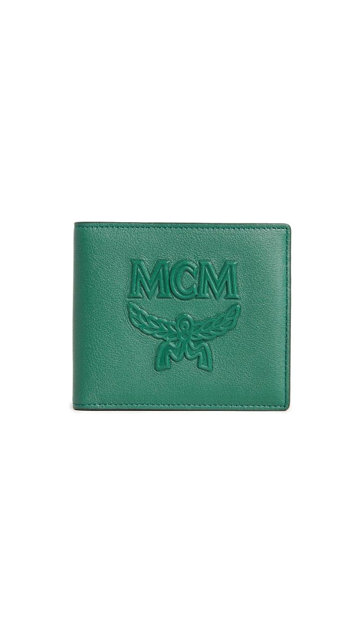 Mcm Mini Coburg Injection Flap Wallet
