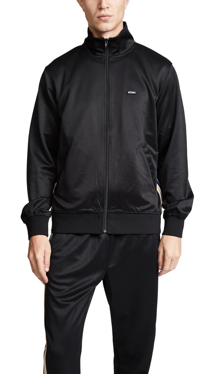 Stussy Textured Rib Track Jacket