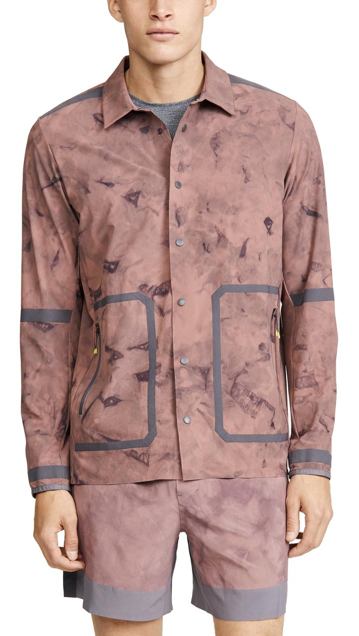 Robert Geller X Lululemon Take The Moment Collared Long Sleeve Shirt