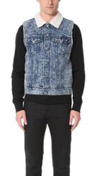Han Kjobenhavn Sherpa Denim Vest