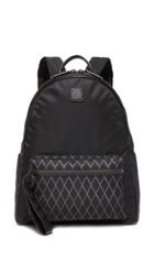 Mcm Tumbler Rombi Nylon Backpack