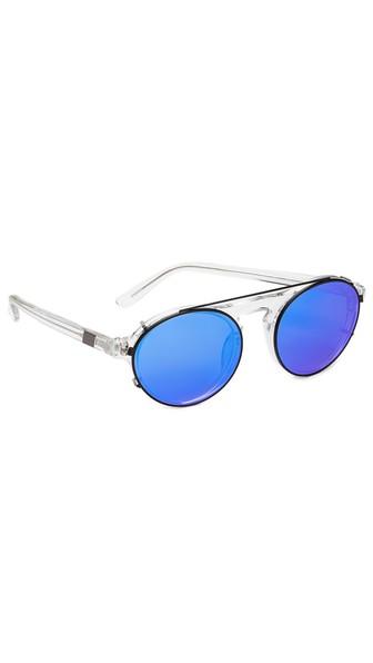 Westward Leaning Dyad Clip On Sunglasses