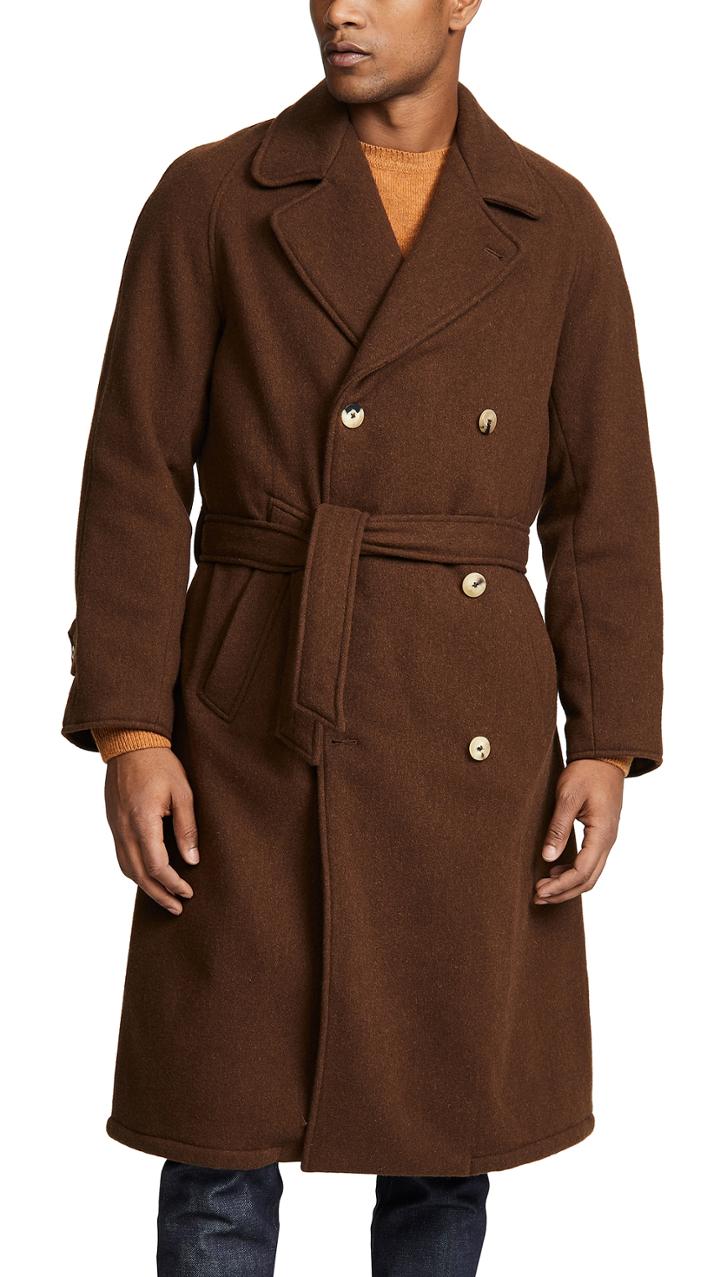 De Bonne Facture Grandad Trench Coat