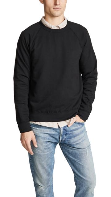 Save Khaki Fleece Crew Sweatshirt