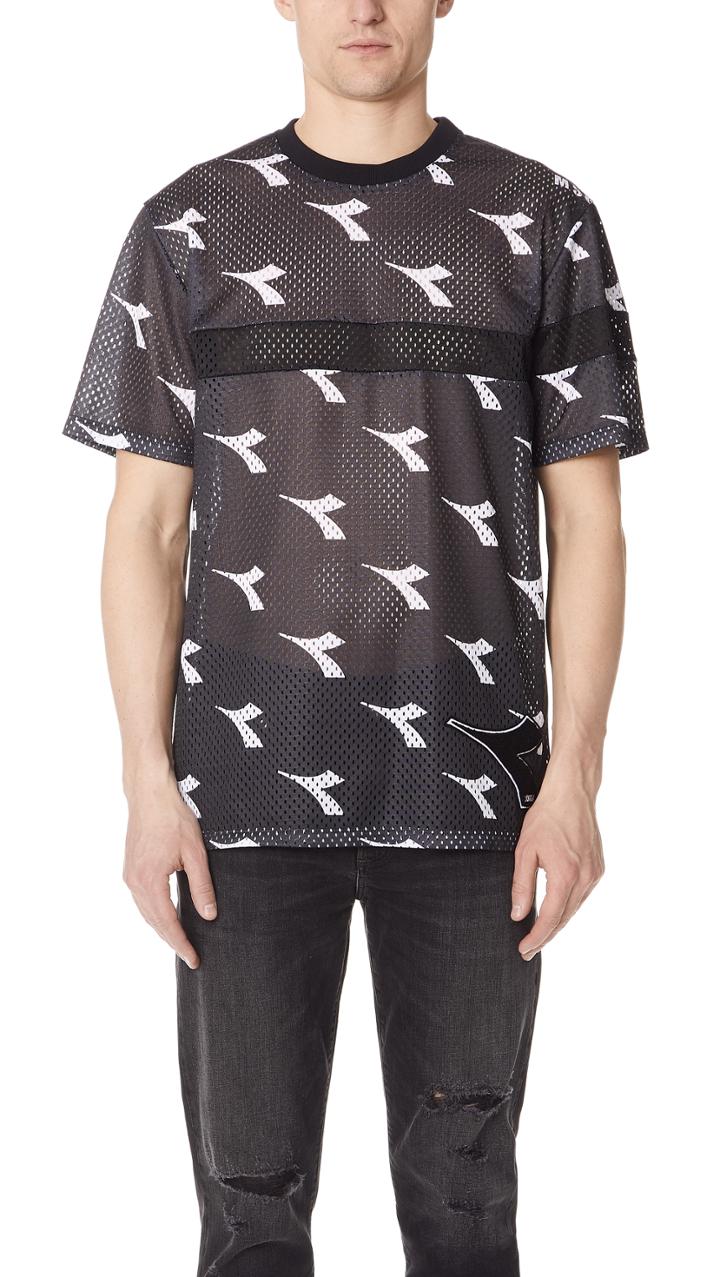 Msgm X Diadora Mesh Tee