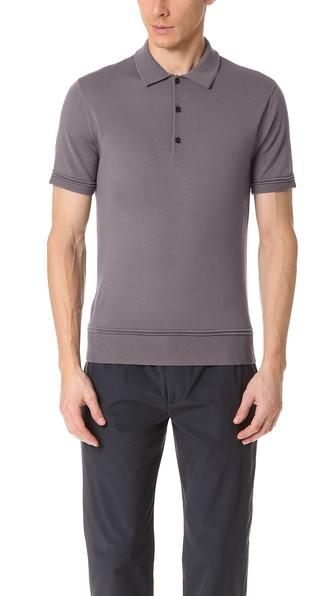 Club Monaco Ottoman Trim Polo