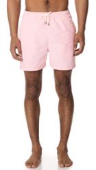 Solid Striped The Classic Pink Trunks