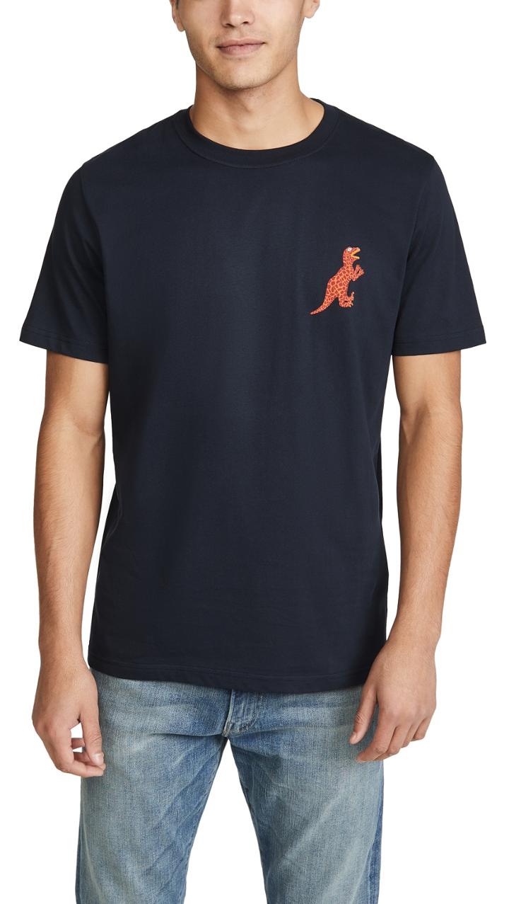 Ps Paul Smith Reg Fit Tee With Small Dino