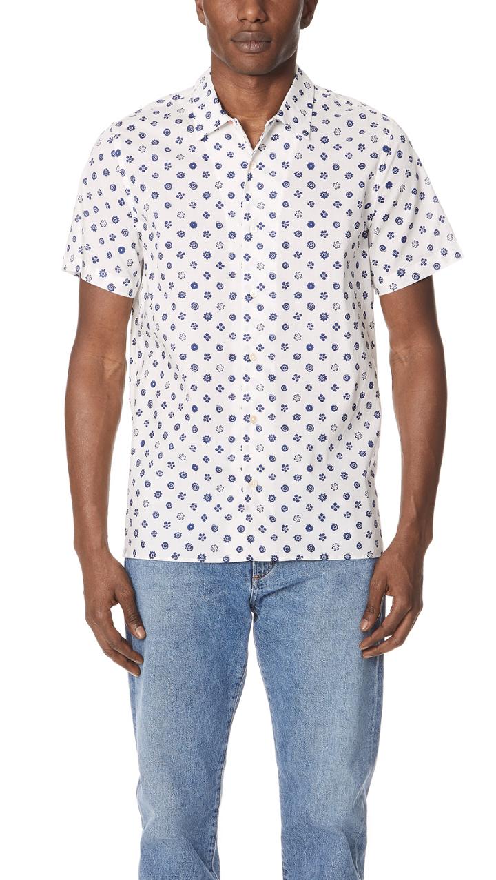 Ps By Paul Smith Flower Shirt