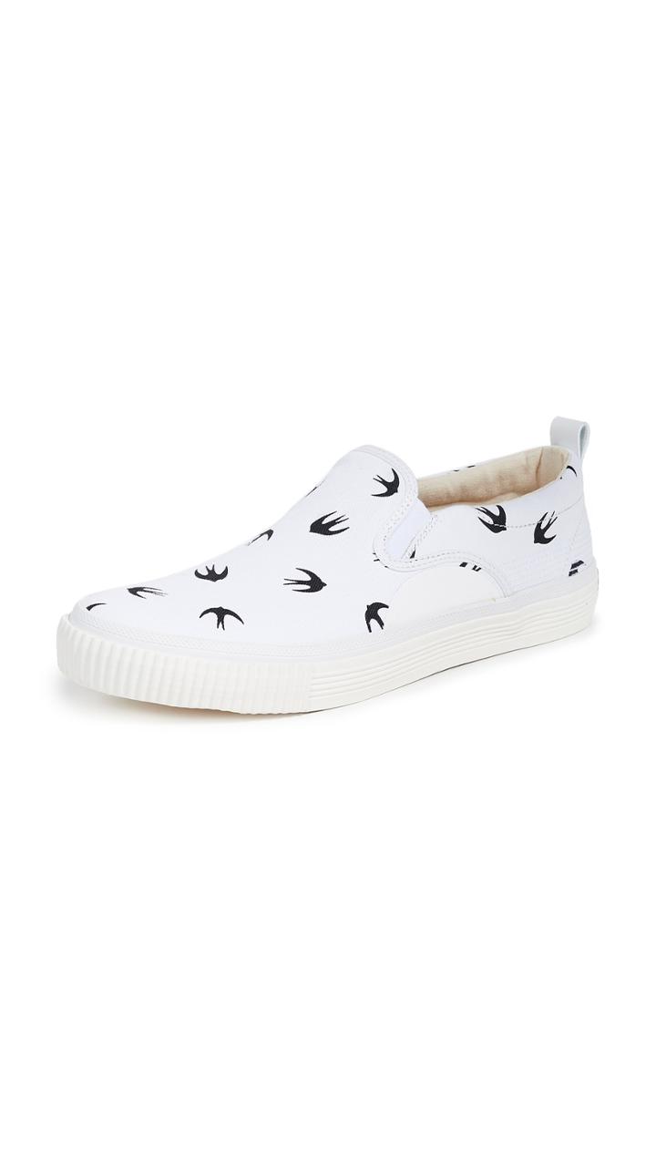 Mcq Alexander Mcqueen Swallow Slip On Sneakers