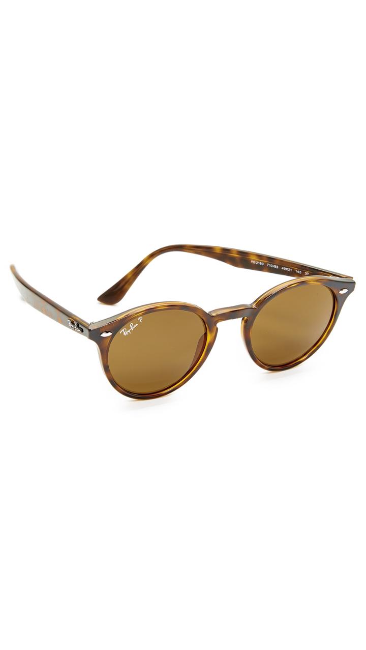 Ray Ban Polarized Round Sunglasses