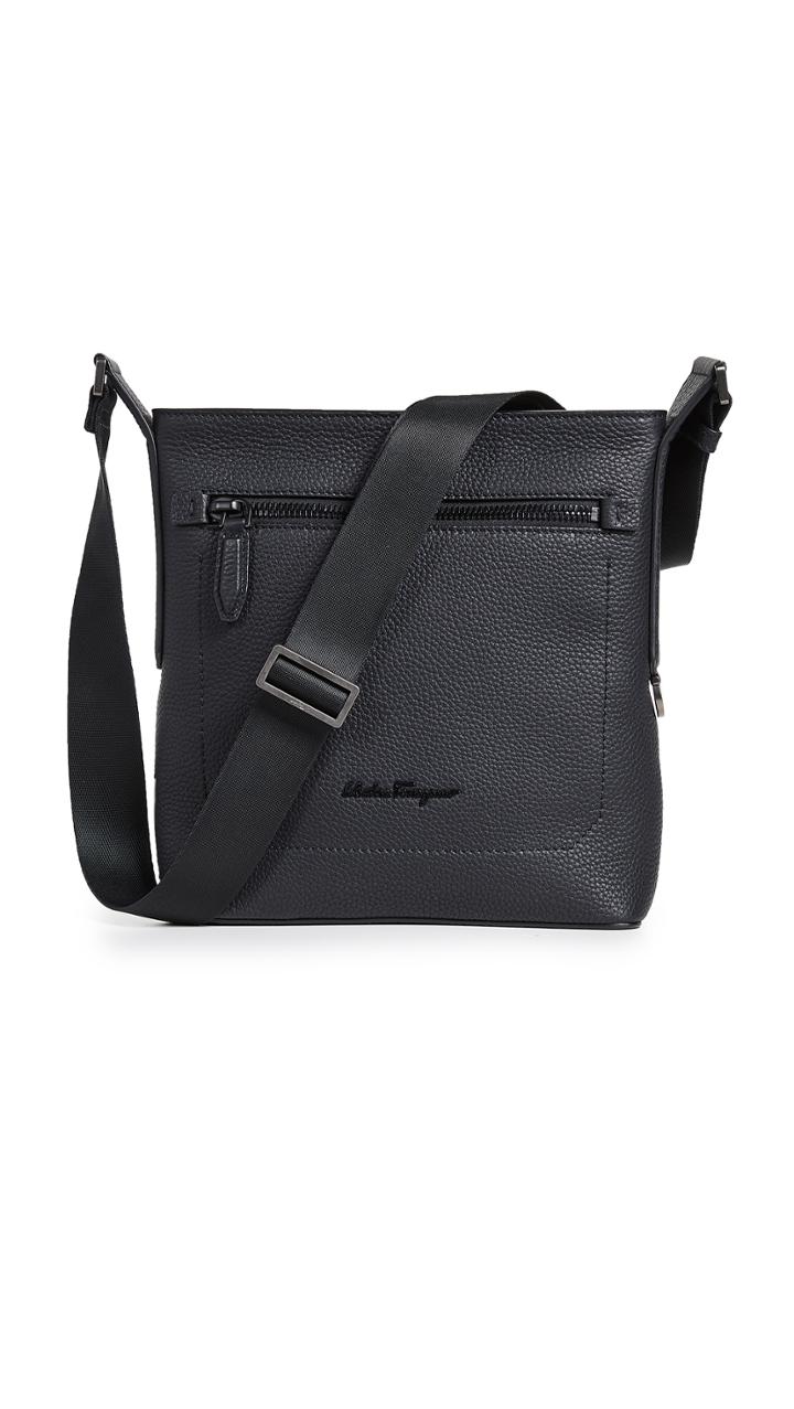 Salvatore Ferragamo Firenze Leather Crossbody Bag