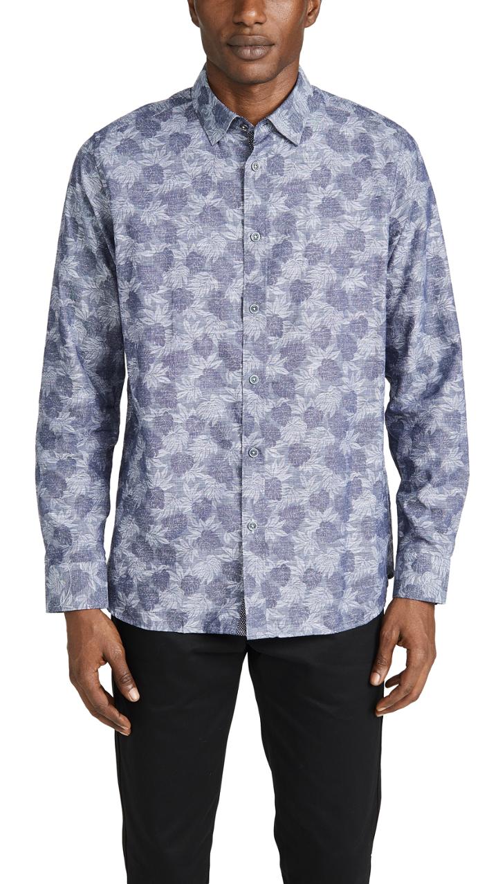 Ted Baker Charlez Floral Shirt