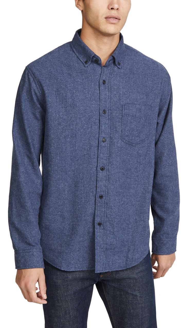 Rails Runson Heather Button Down Shirt