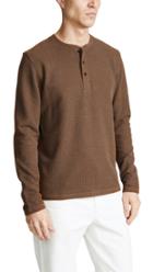 Billy Reid Brushed Henley