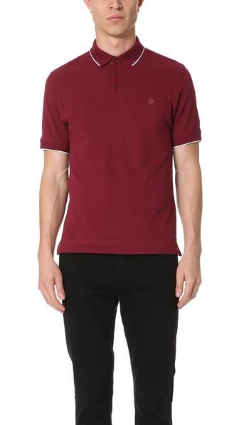 Z Zegna Cotton Pique Polo