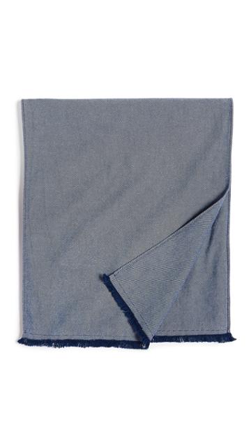 Save Khaki Twill Flannel Scarf