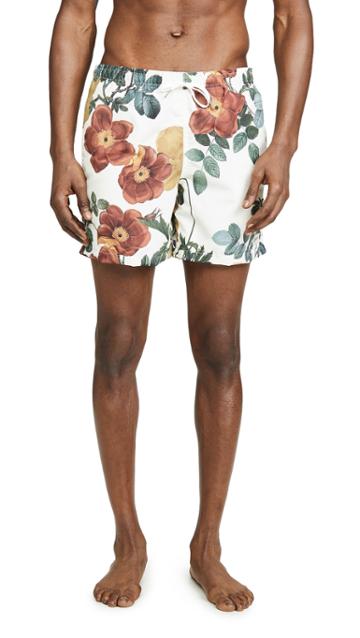 Bather Daytime Bouquet Print Swim Shorts