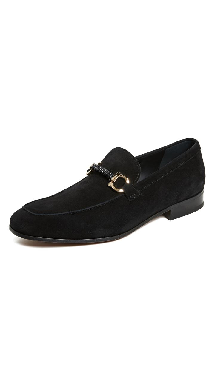 Salvatore Ferragamo Cross Loafers