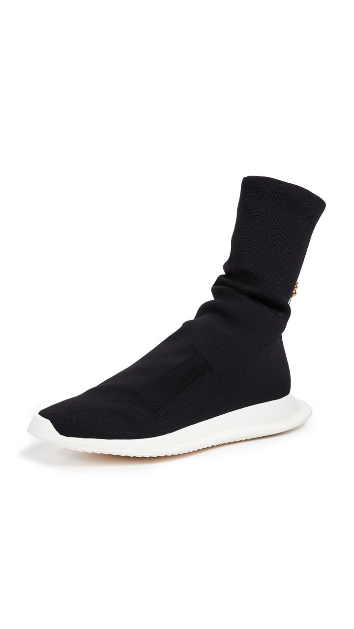 Rick Owens Drkshdw Runner Stretch Sock Sneakers