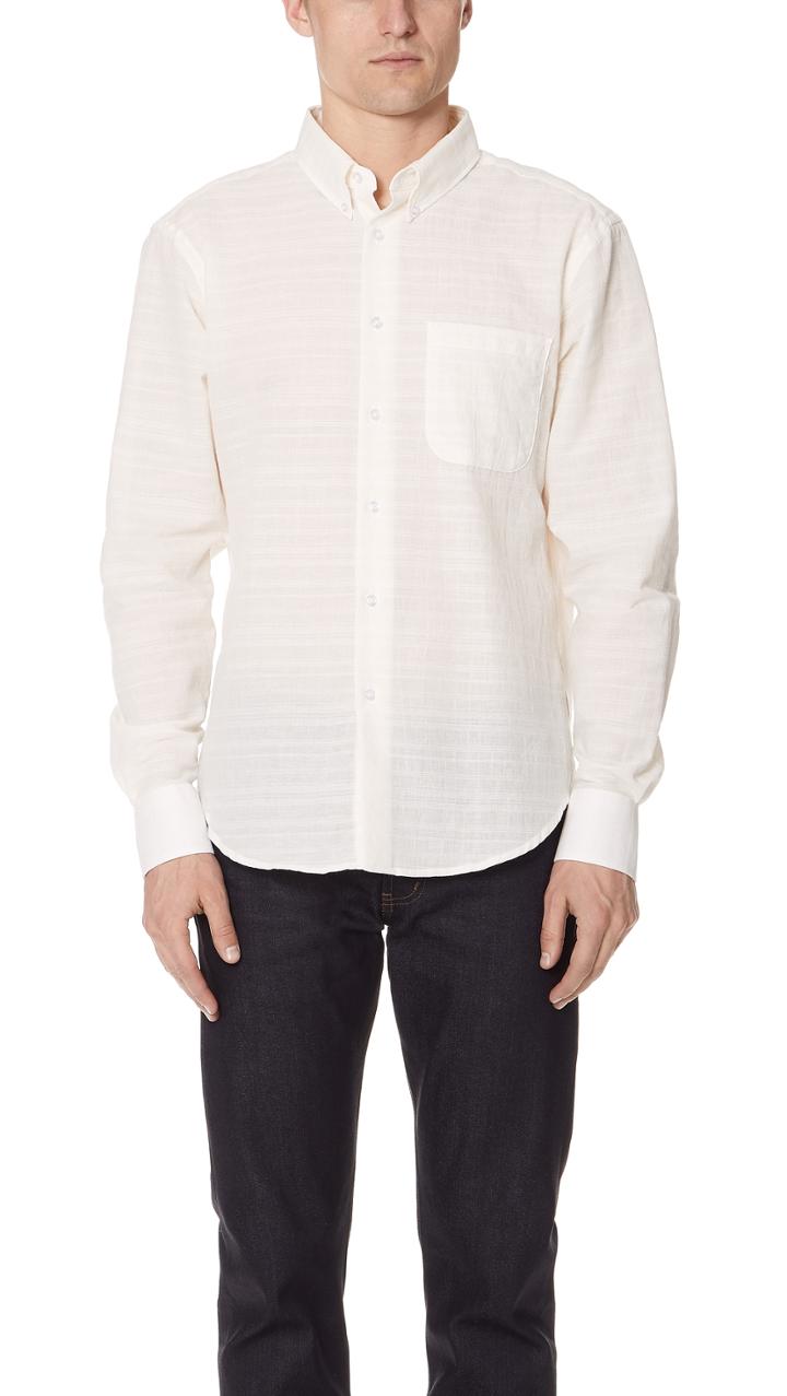 Naked Famous Dobby Button Up Shirt