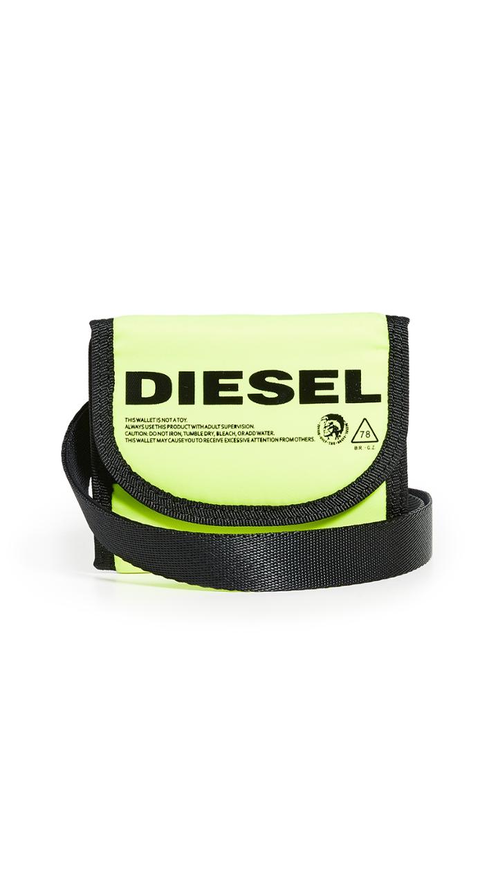 Diesel Sus Foza Yoshino Lanyard Wallet