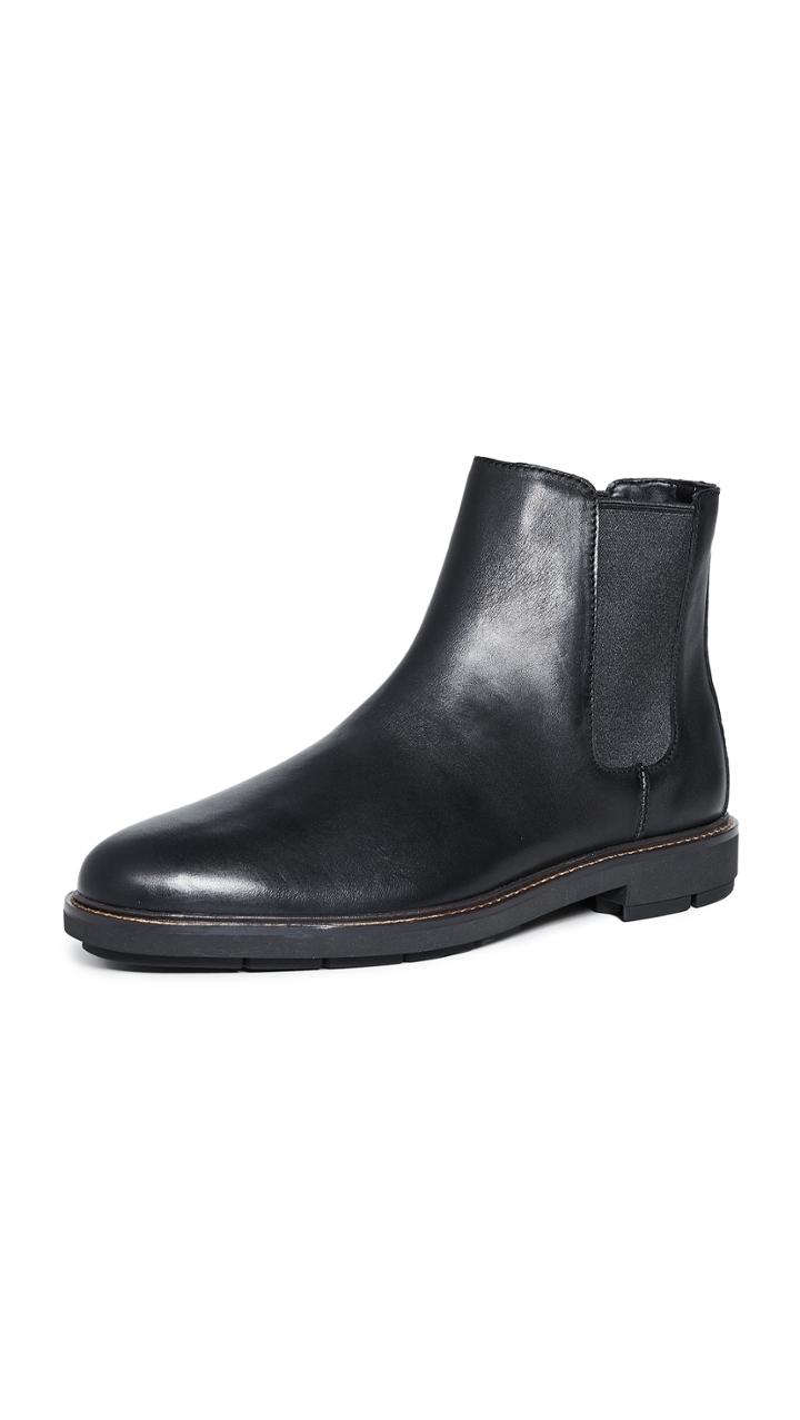 Coach New York Leather Chelsea Boots