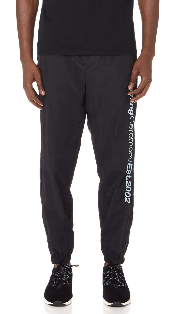 Opening Ceremony Crinkle Nylon Jogger Pants