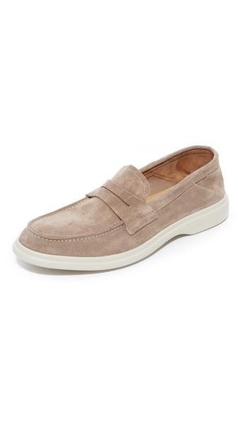 George Brown Bilt Foster Suede Penny Loafers