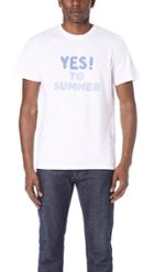 A P C Yes To Summer H T Shirt