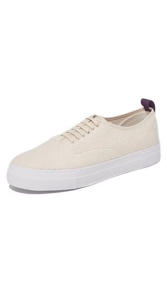 Eytys Mother Woven Cotton Sneakers