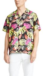 Saturdays Nyc Canty Hyper Monstera Floral Shirt