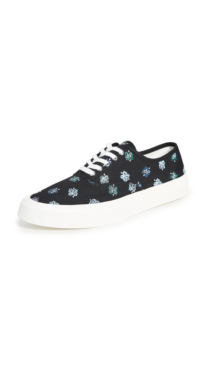 Maison Kitsune Paisley Laced Sneakers