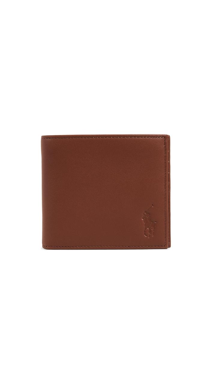 Polo Ralph Lauren Smooth Leather Interior Motif Wallet