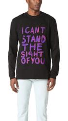 Msgm Want You Long Sleeve Tee